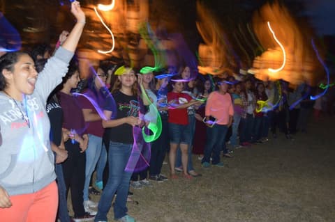 Homecoming Bonfire & Senior Blessing, October 8, 2015.