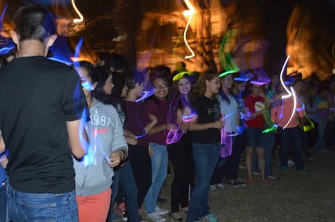 Homecoming Bonfire & Senior Blessing, October 8, 2015.