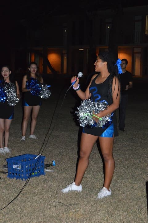 Homecoming Bonfire & Senior Blessing, October 8, 2015.