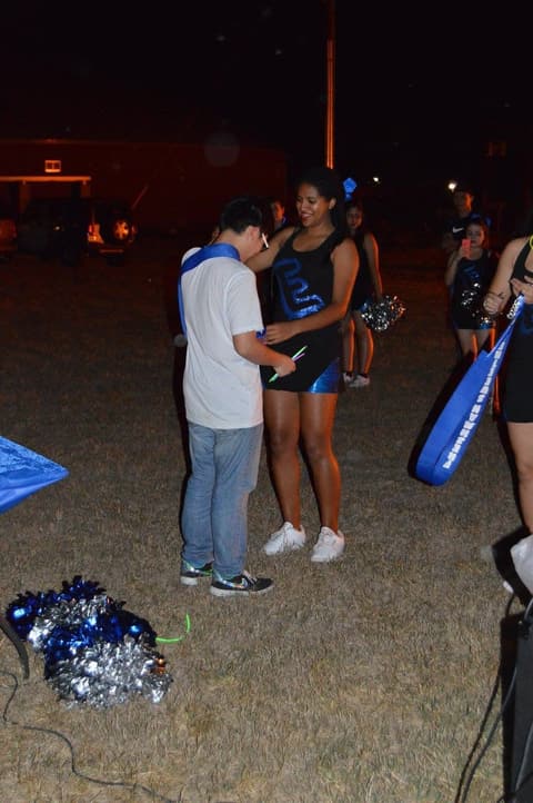 Homecoming Bonfire & Senior Blessing, October 8, 2015.