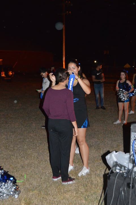 Homecoming Bonfire & Senior Blessing, October 8, 2015.