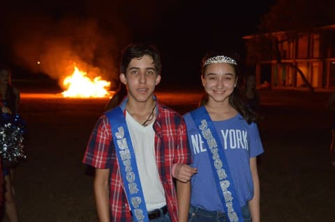 Homecoming Bonfire & Senior Blessing, October 8, 2015.