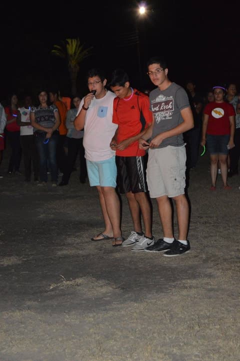 Homecoming Bonfire & Senior Blessing, October 8, 2015.