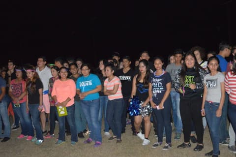 Homecoming Bonfire & Senior Blessing, October 8, 2015.
