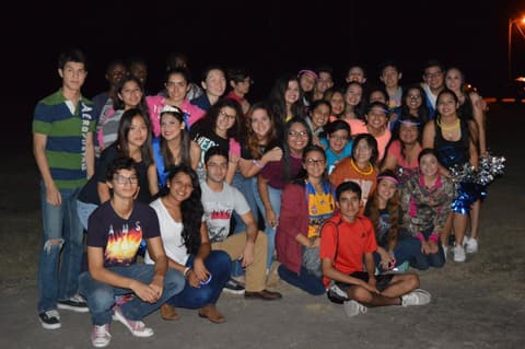 Homecoming Bonfire & Senior Blessing, October 8, 2015.