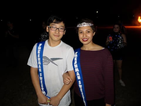 Homecoming Bonfire & Senior Blessing, October 8, 2015.