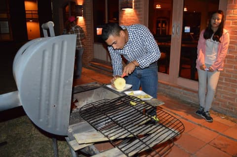 Homecoming Bonfire & Senior Blessing, October 8, 2015.