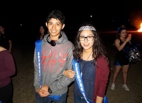 Homecoming Bonfire & Senior Blessing, October 8, 2015.