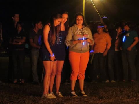 Homecoming Bonfire & Senior Blessing, October 8, 2015.