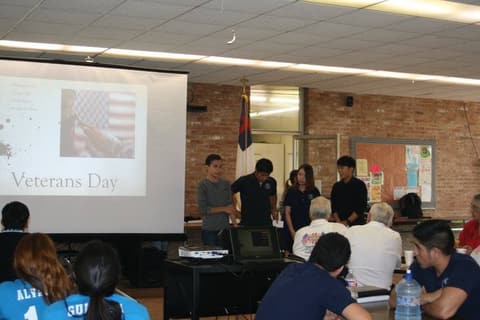 Veteran's Assembly.
