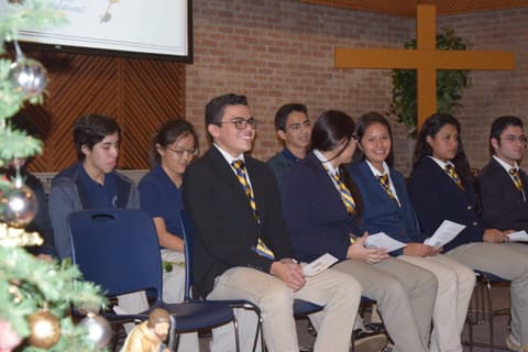 National Honor Society Induction Ceremony.