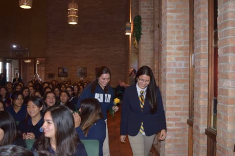 National Honor Society Induction Ceremony.