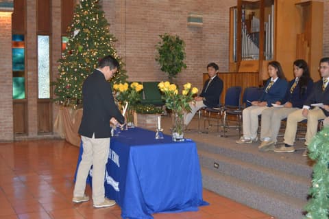 National Honor Society Induction Ceremony.