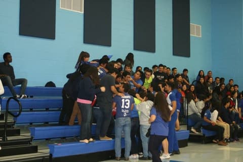 Pep Rally, March 4, 2016.
