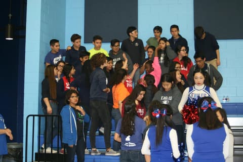 Pep Rally, March 4, 2016.