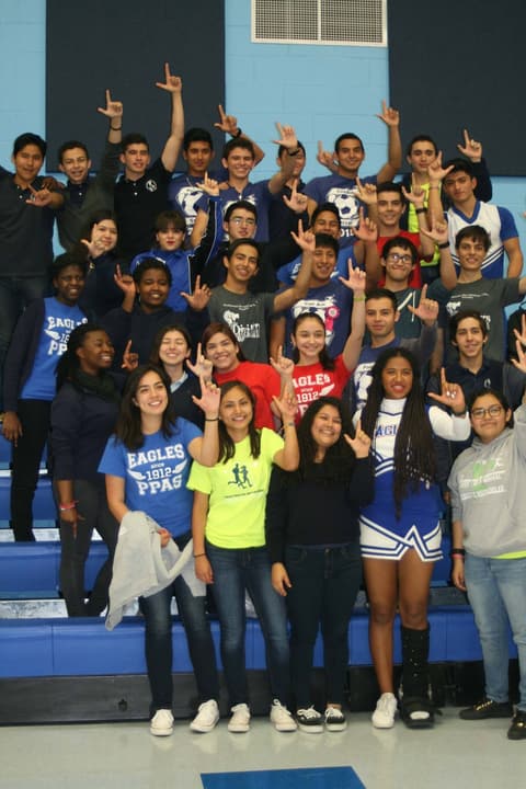 Pep Rally, March 4, 2016.