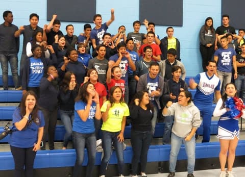 Pep Rally, March 4, 2016.
