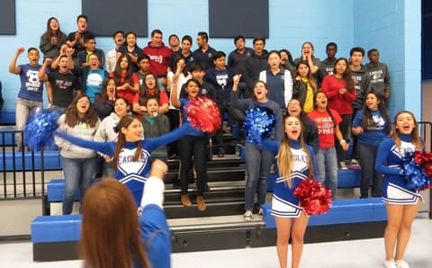 Pep Rally, March 4, 2016.