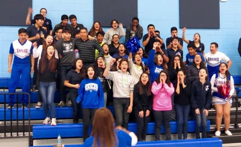 Pep Rally, March 4, 2016.