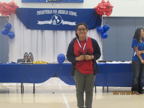 Awards assembly in the gym, May 13, 2016.