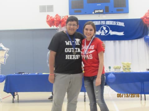 Awards assembly in the gym, May 13, 2016.