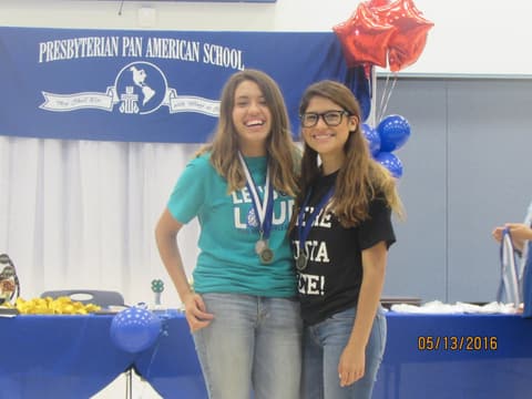 Awards assembly in the gym, May 13, 2016.