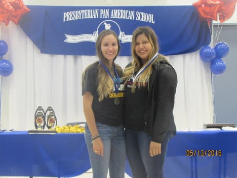 Awards assembly in the gym, May 13, 2016.