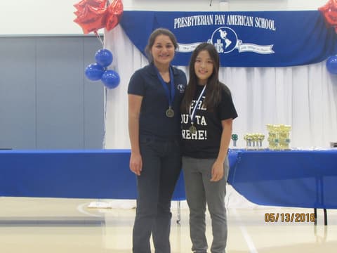 Awards assembly in the gym, May 13, 2016.