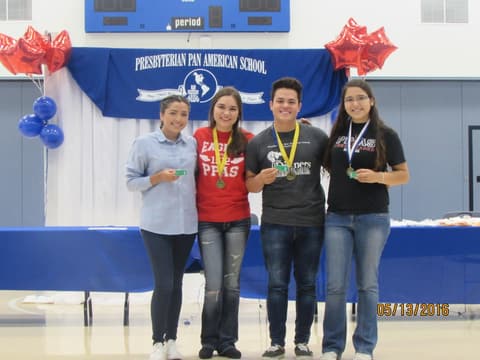 Awards assembly in the gym, May 13, 2016.