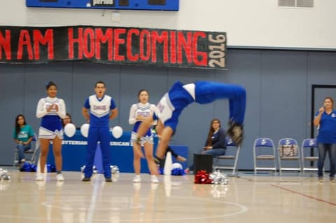 Homecoming Pep Rally, October 6, 2016.