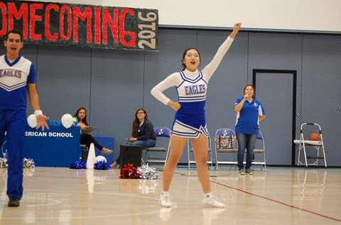 Homecoming Pep Rally, October 6, 2016.