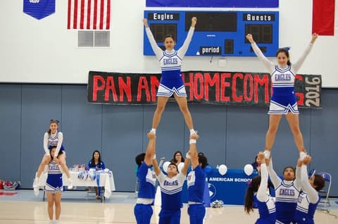 Homecoming Pep Rally, October 6, 2016.