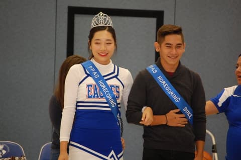 Homecoming Pep Rally, October 6, 2016.