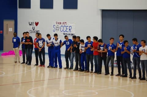 Homecoming Pep Rally, October 6, 2016.
