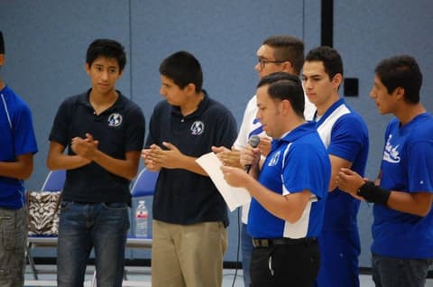 Homecoming Pep Rally, October 6, 2016.
