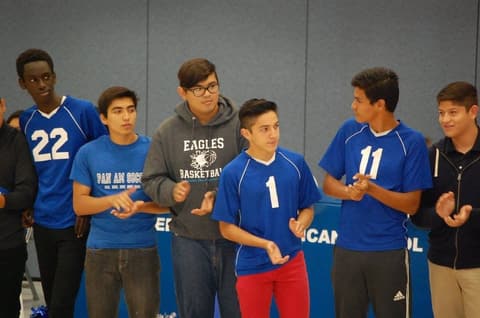 Homecoming Pep Rally, October 6, 2016.