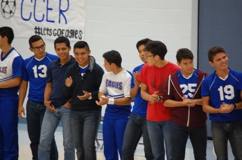 Homecoming Pep Rally, October 6, 2016.