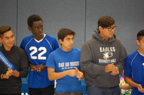 Homecoming Pep Rally, October 6, 2016.