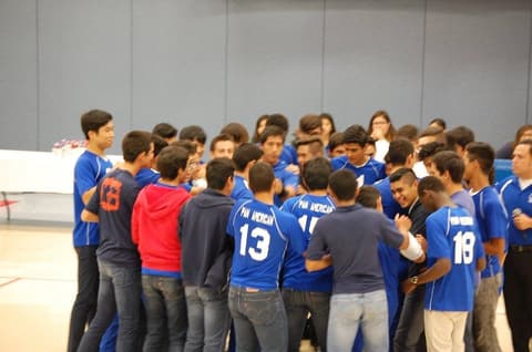 Homecoming Pep Rally, October 6, 2016.