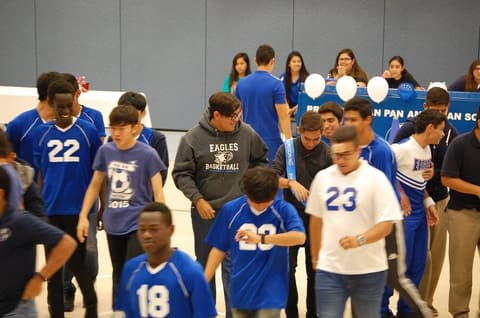 Homecoming Pep Rally, October 6, 2016.
