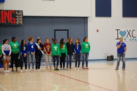 Homecoming Pep Rally, October 6, 2016.