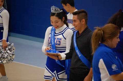 Homecoming Pep Rally, October 6, 2016.