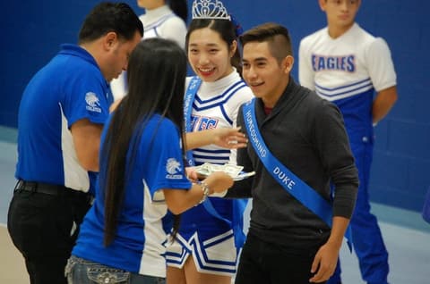 Homecoming Pep Rally, October 6, 2016.