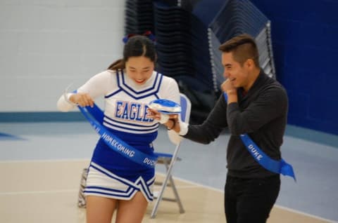 Homecoming Pep Rally, October 6, 2016.