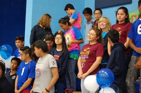 Homecoming Pep Rally, October 6, 2016.