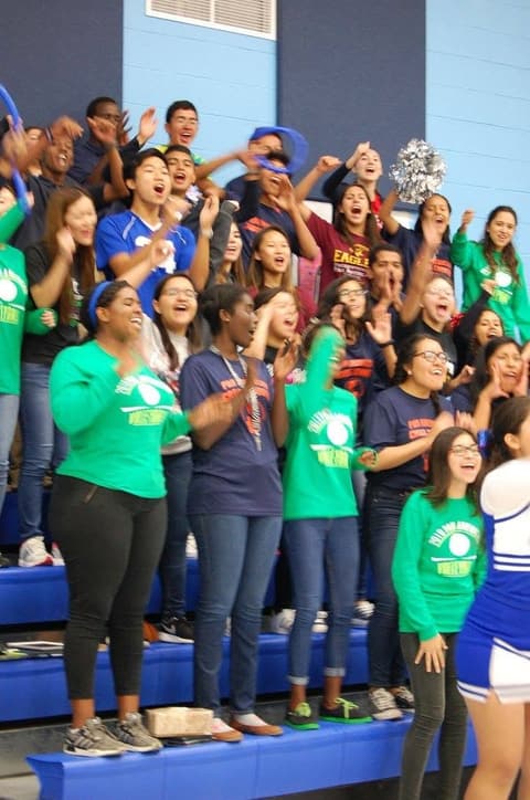Homecoming Pep Rally, October 6, 2016.