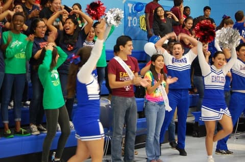 Homecoming Pep Rally, October 6, 2016.