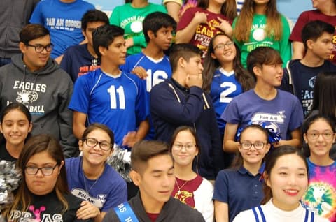 Homecoming Pep Rally, October 6, 2016.