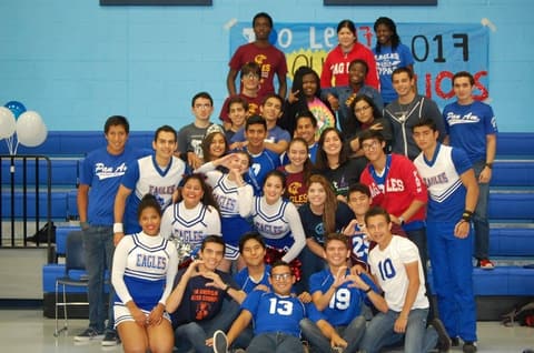 Homecoming Pep Rally, October 6, 2016.