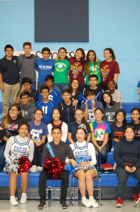 Homecoming Pep Rally, October 6, 2016.